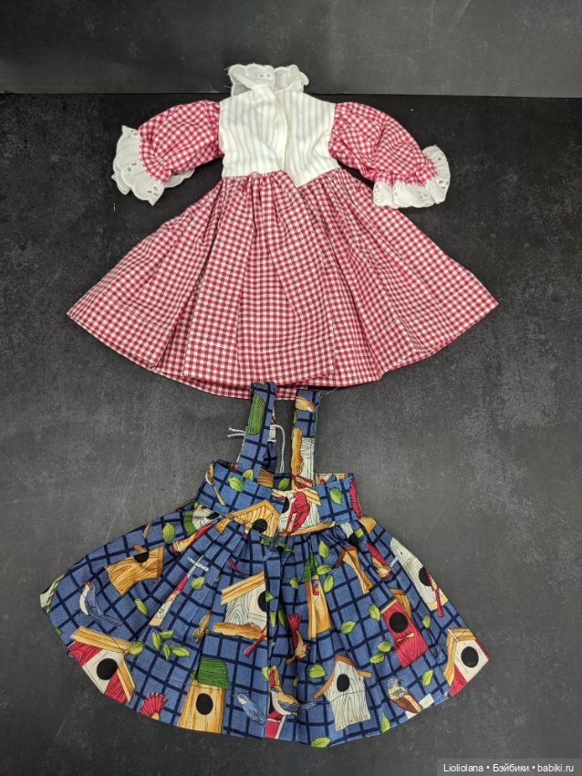 Аутфит винтажный для кукол от Robin Woods 36 см (фото 4)