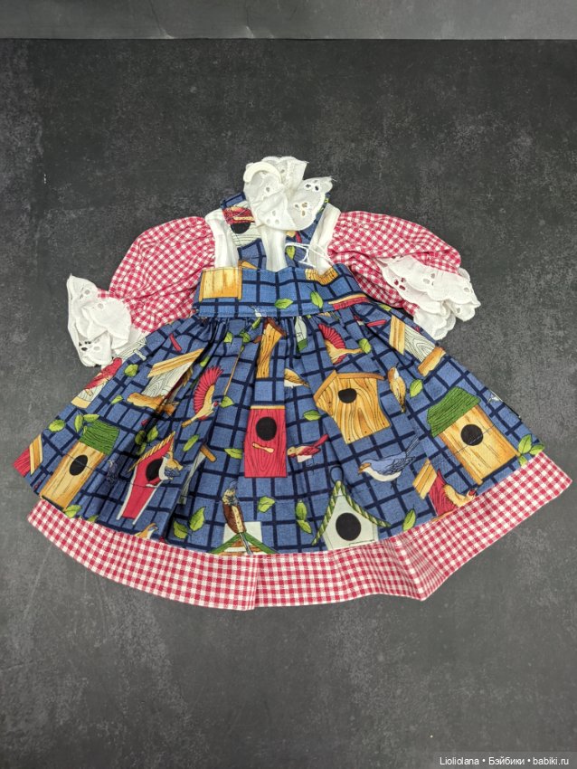 Аутфит винтажный для кукол от Robin Woods 36 см (фото 3)