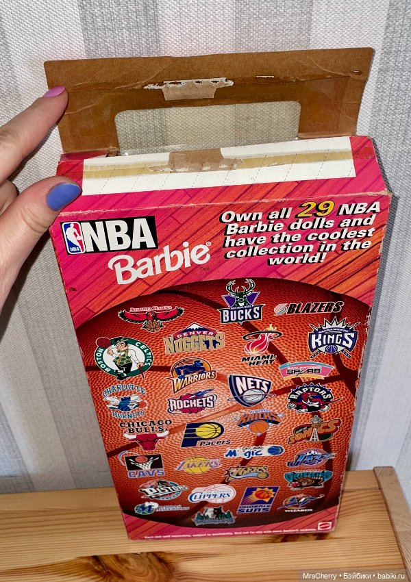 Шарнирная Барби Баскетболистка / NBA Indiana Pacers Barbie (фото 6)