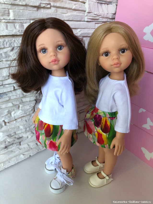 Комплект для куклы и дочки формата Паола Рейна(Paola Reina) (фото 3)