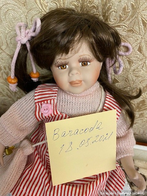 Кукла фарфоровая сидячая 41 см d за р в gkhyarovoe.ru