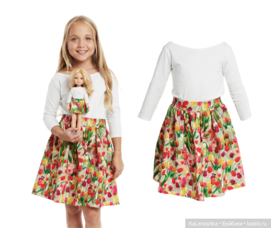 Комплект для куклы и дочки формата Паола Рейна(Paola Reina) (фото 8)