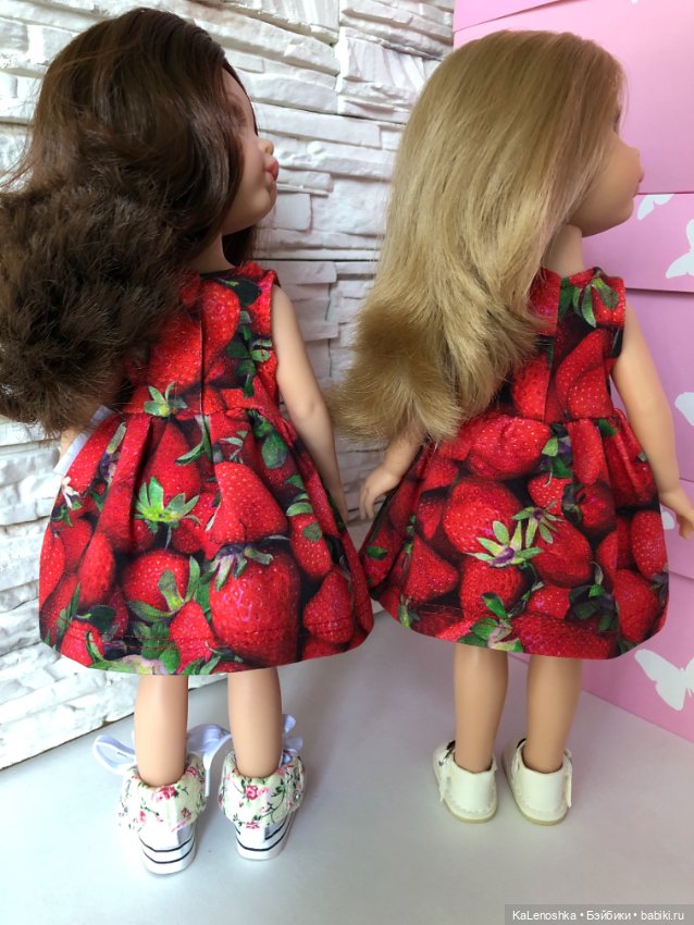 Платье для куклы и дочки формата Паола Рейна(Paola Reina) (фото 2)