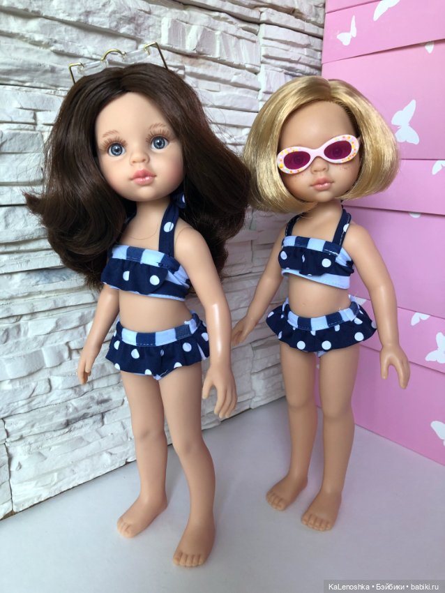 Купальник для куклы и дочки формата Паола Рейна(Paola Reina) (фото 3)