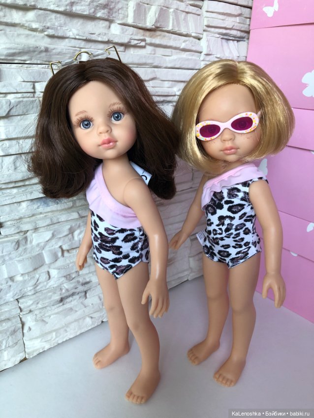 Купальник для куклы и дочки формата Паола Рейна(Paola Reina) (фото 3)