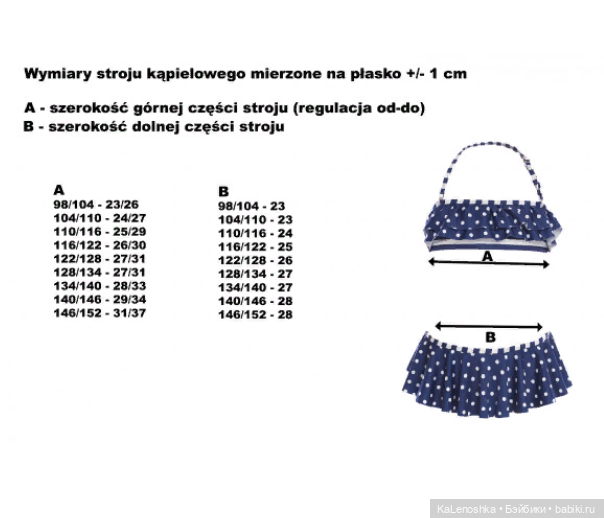 Купальник для куклы и дочки формата Паола Рейна(Paola Reina) (фото 9)