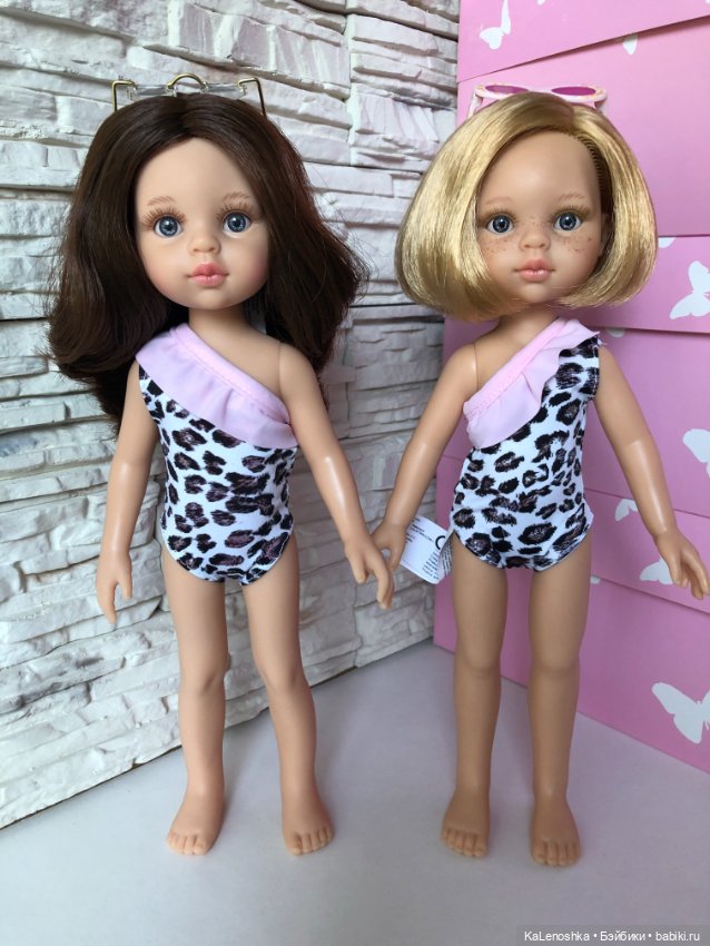 Купальник для куклы и дочки формата Паола Рейна(Paola Reina)