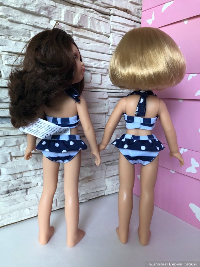 Купальник для куклы и дочки формата Паола Рейна(Paola Reina) (фото 2)