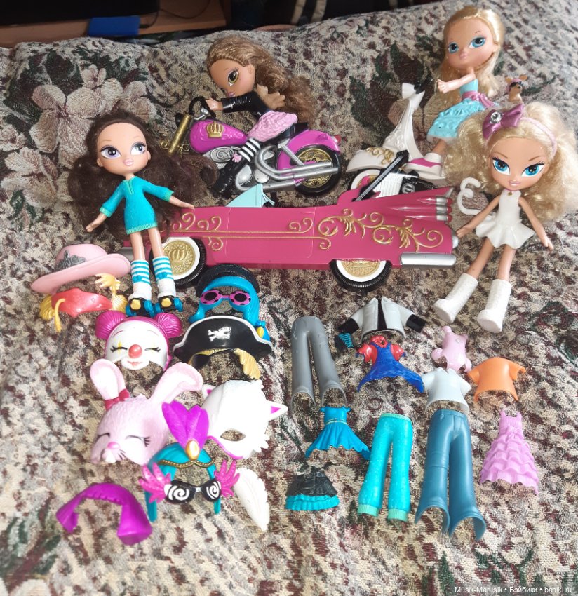 Девочки Братц кидс Bratz Kidz,наряды, карнавальные маски и декорации (фото 2)