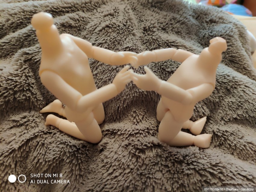 Тела 15 см; 12 см с ПОЛНЫМИ ножками,Ob 11, с наклонной головкой для Баболиков (фото 4)