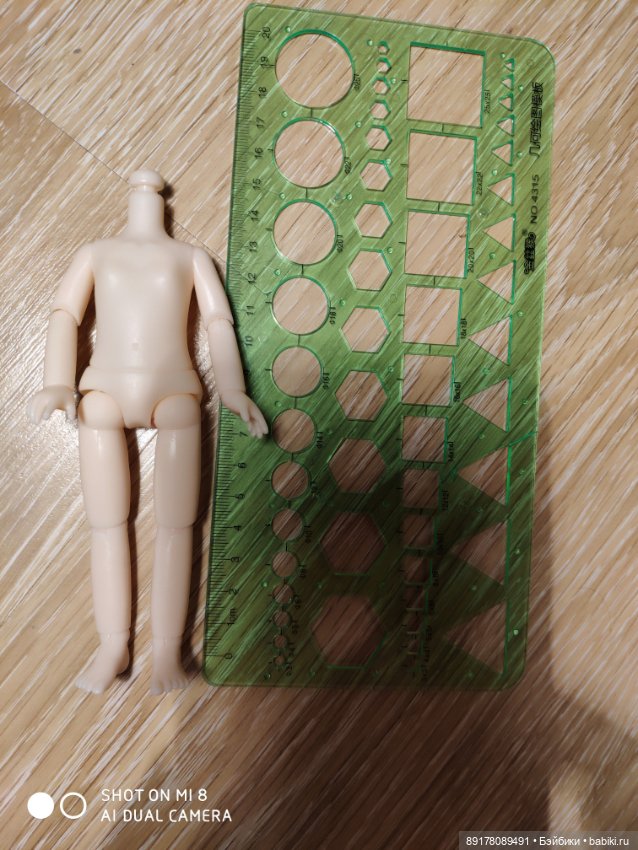 Тела 15 см; 12 см с ПОЛНЫМИ ножками,Ob 11, с наклонной головкой для Баболиков (фото 5)