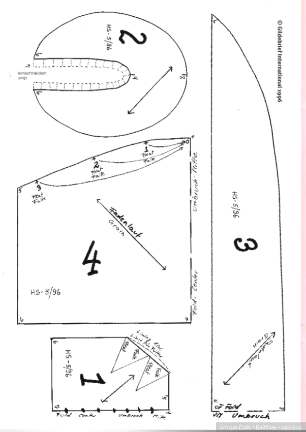 Журнал об антикварных куклах Gildebrief, выпуск 5, 1996