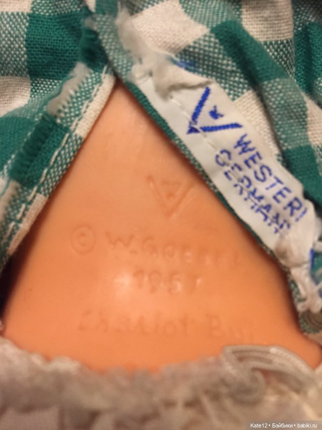 Кукла Goebel 1957г ФРГ — Винтажные куклы и игрушки детства (фото 4)