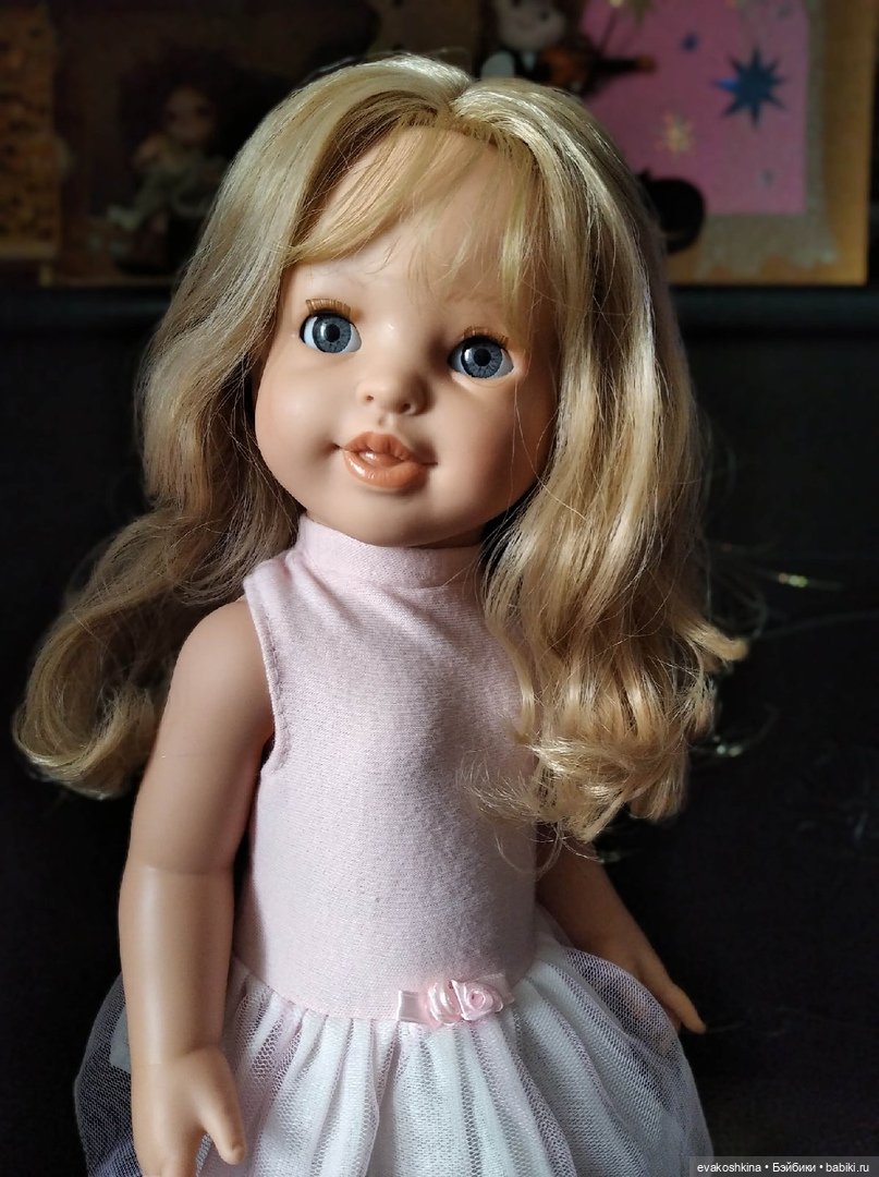 Кукла Munecas Manolo Dolls, 44 см,полностью виниловая (фото 4)