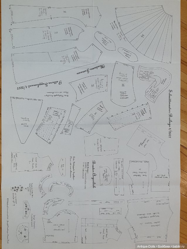Журнал об антикварных куклах Gildebrief, 01.2007