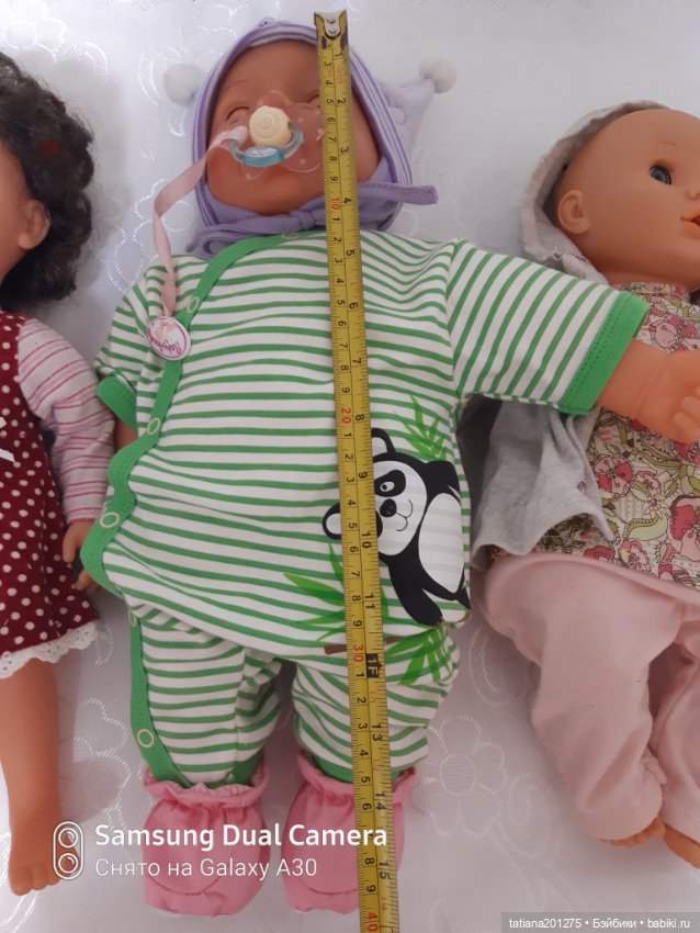 Кукла мягконабивная, пупс bayer (фото 3)