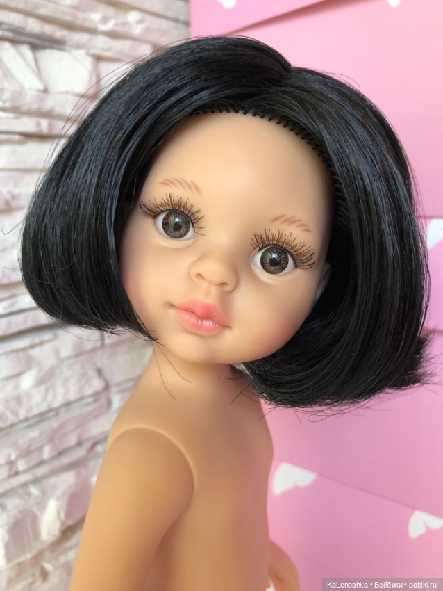 Карина полячка с прямым пробором, каре, карими глазами, Паола Рейна(Paola Reina), нюд (фото 9)