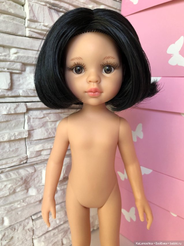 Карина полячка с прямым пробором, каре, карими глазами, Паола Рейна(Paola Reina), нюд (фото 2)