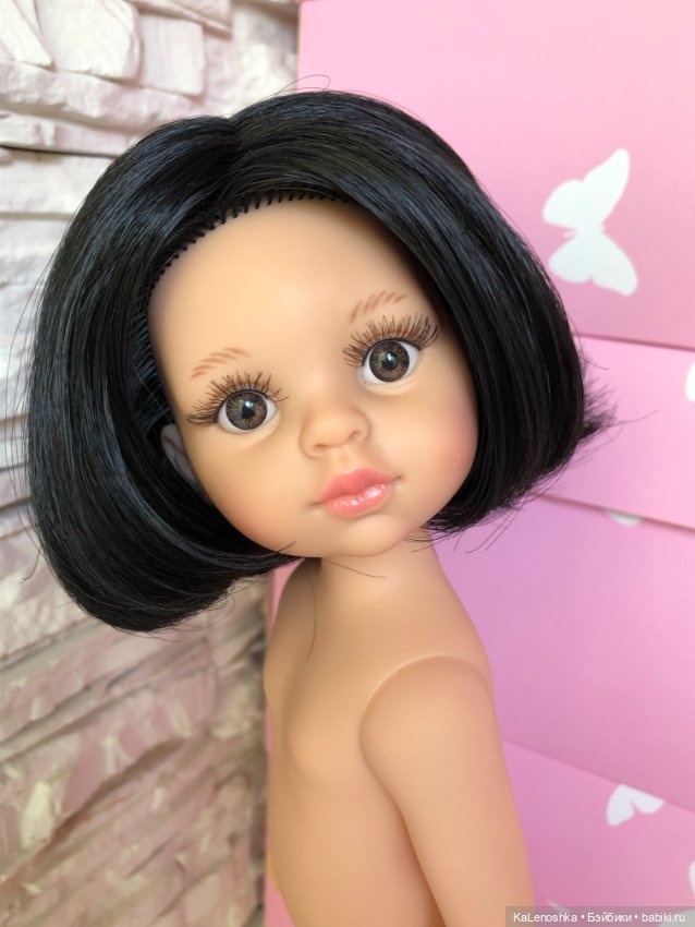 Карина полячка с прямым пробором, каре, карими глазами, Паола Рейна(Paola Reina), нюд (фото 7)