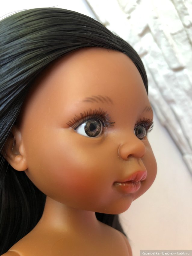 Нора-Карла с прямым пробором, от Паола Рейна(Paola Reina), нюд #2