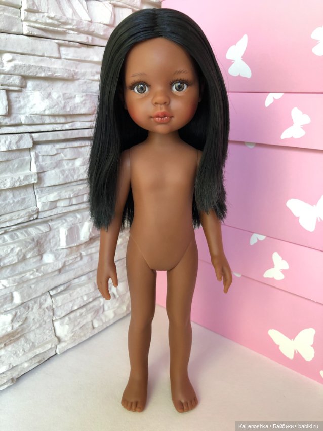 Нора-Карла с прямым пробором, от Паола Рейна(Paola Reina), нюд #2