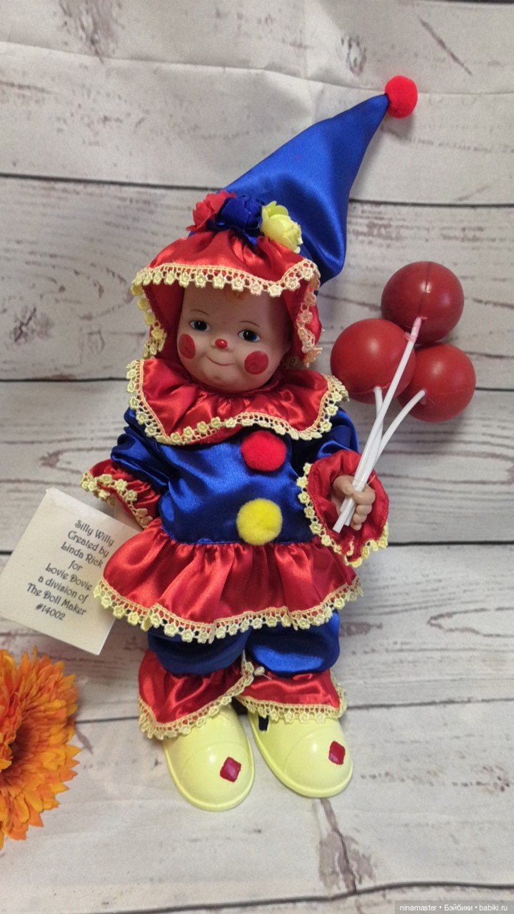 Очаровашка клоун от Линда Рик Linda Rick