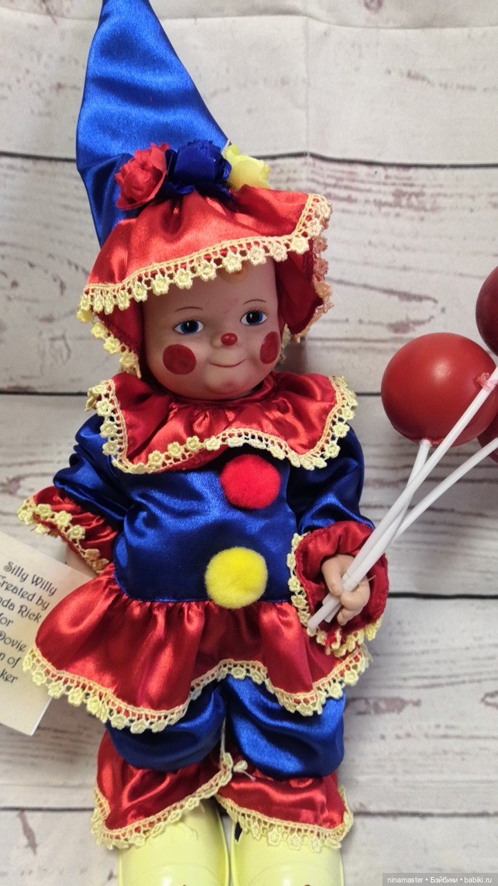 Очаровашка клоун от Линда Рик Linda Rick