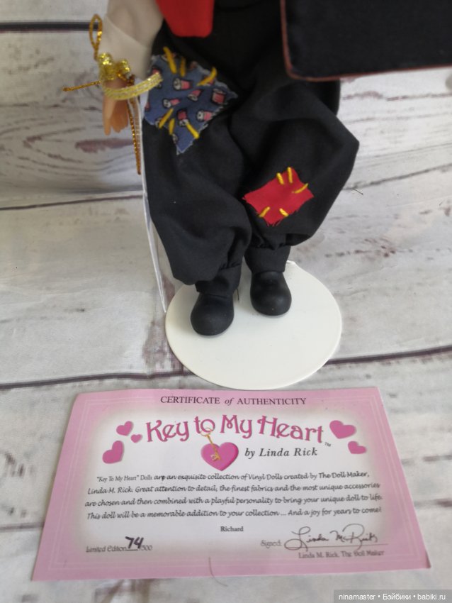 Клоун с дипломатом от Линда Рик Linda Rick (фото 7)