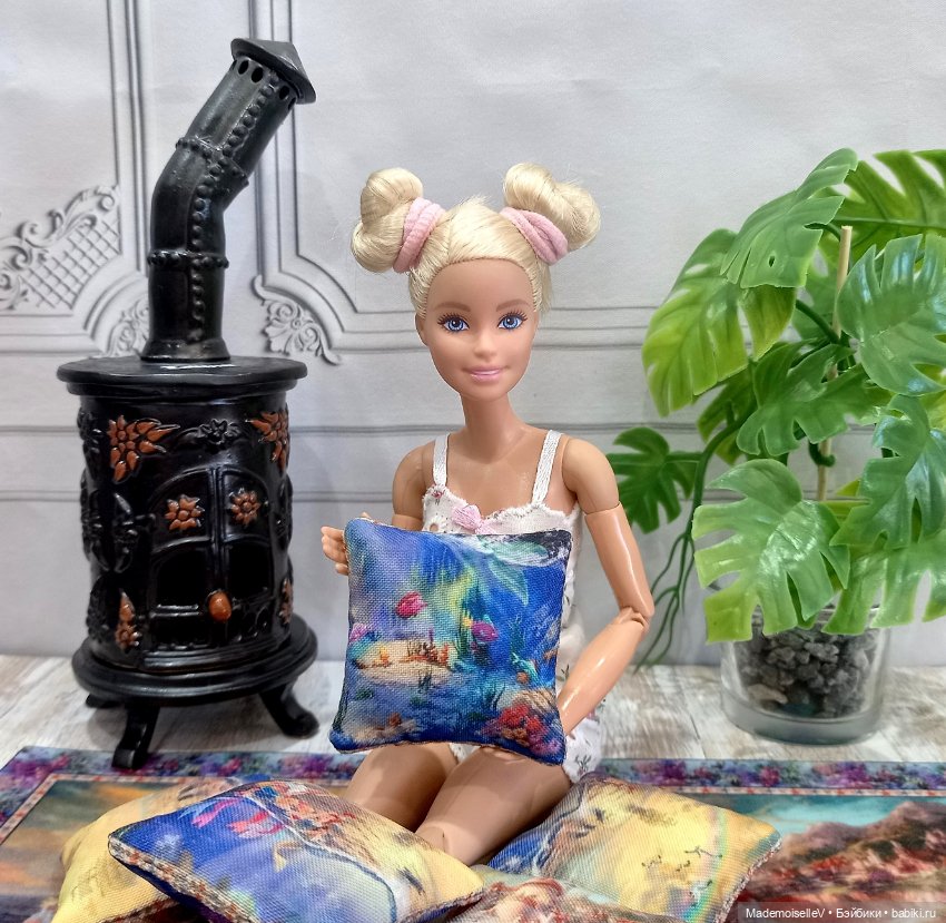 Коврики + подушки "Русалочка"