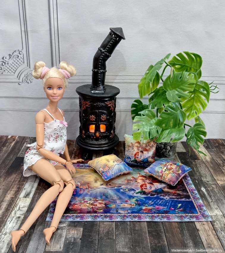 Коврики + подушки "Русалочка" (фото 2)