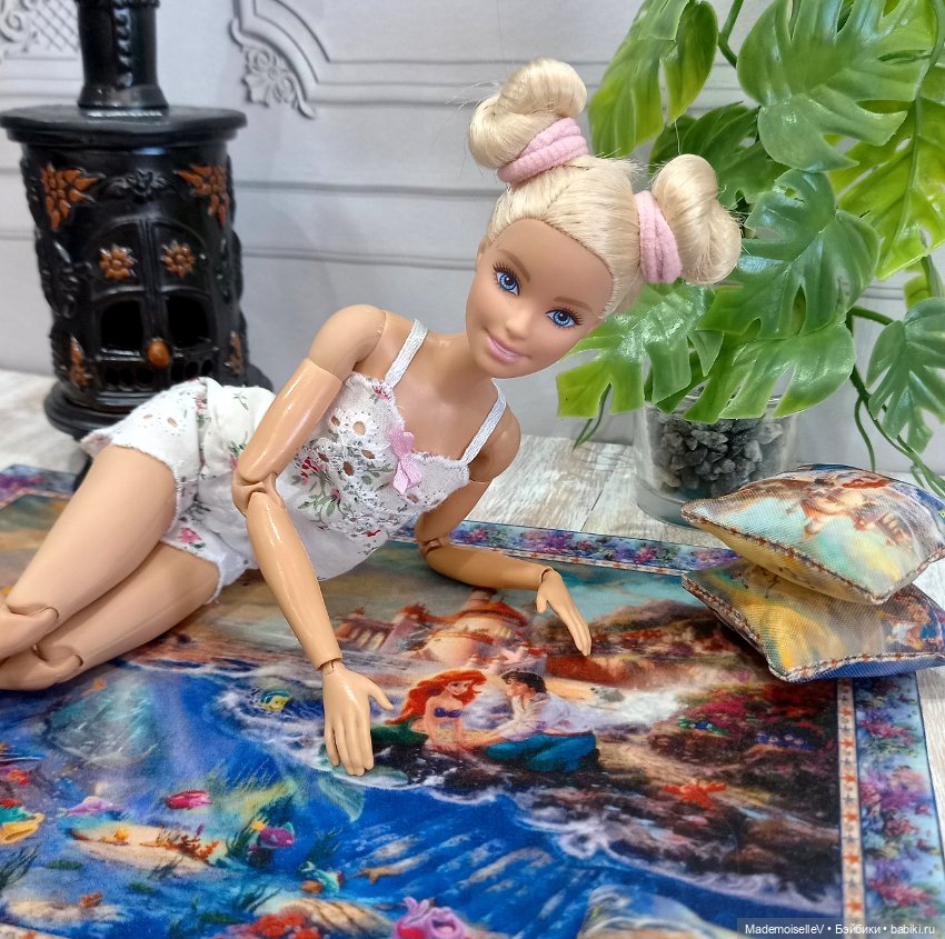 Коврики + подушки "Русалочка"