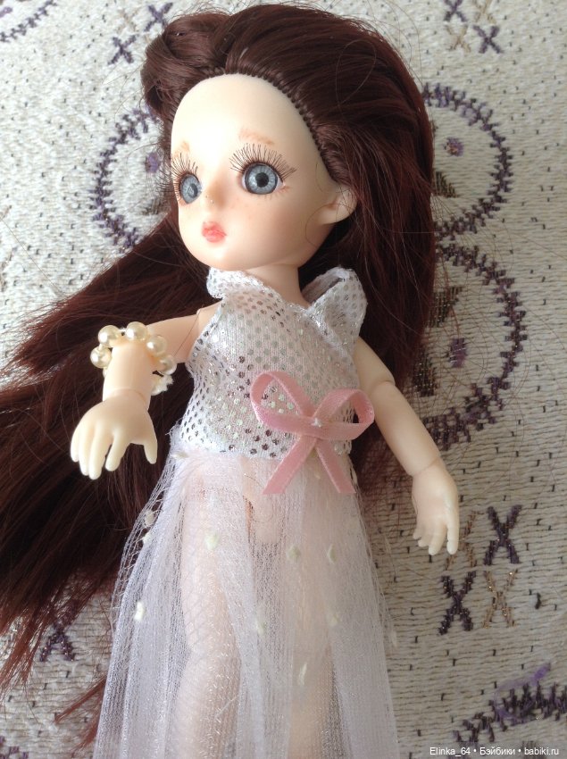 Очень нежная куколка малышка ООАК (фото 9)