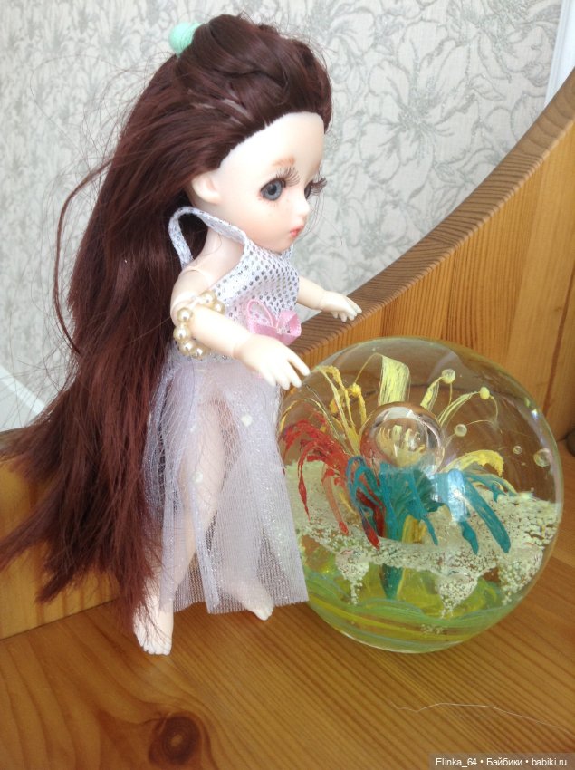 Очень нежная куколка малышка ООАК (фото 5)