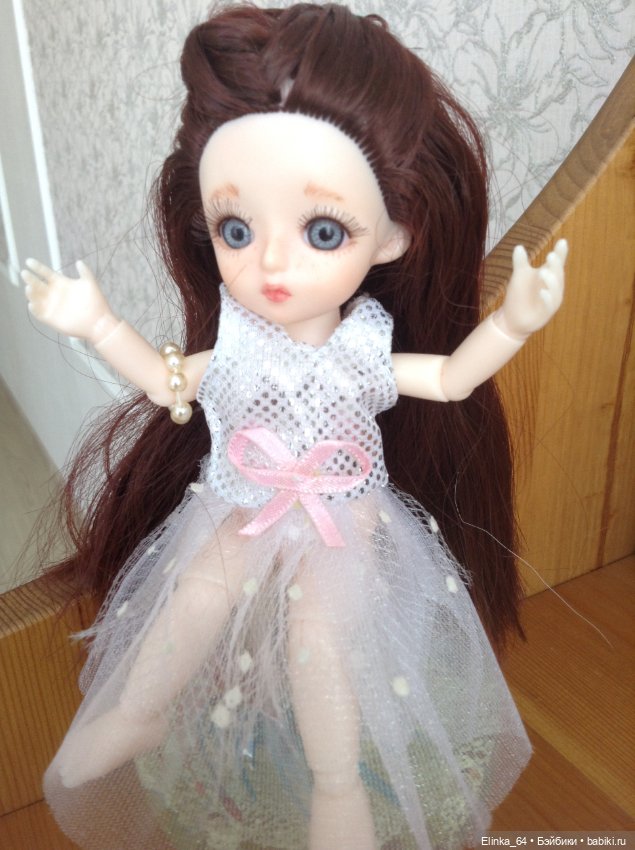 Очень нежная куколка малышка ООАК (фото 3)