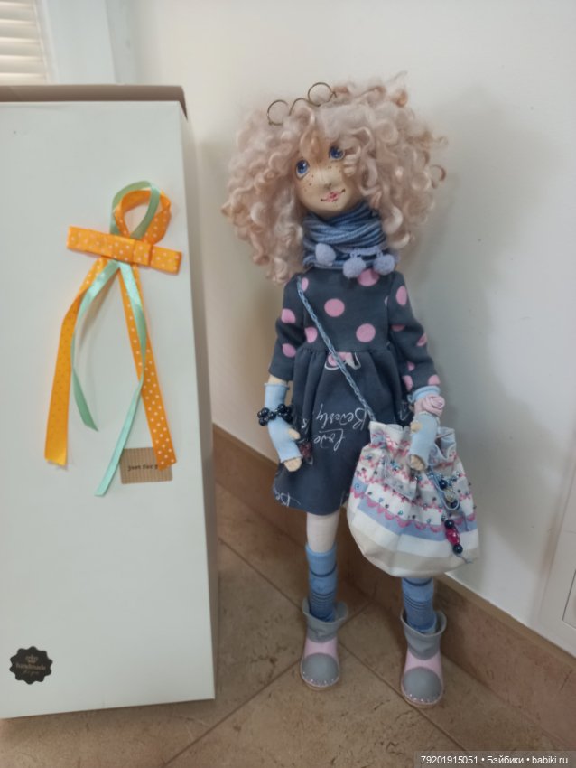 Текстильные куклы — Авторские куклы (фото 8)