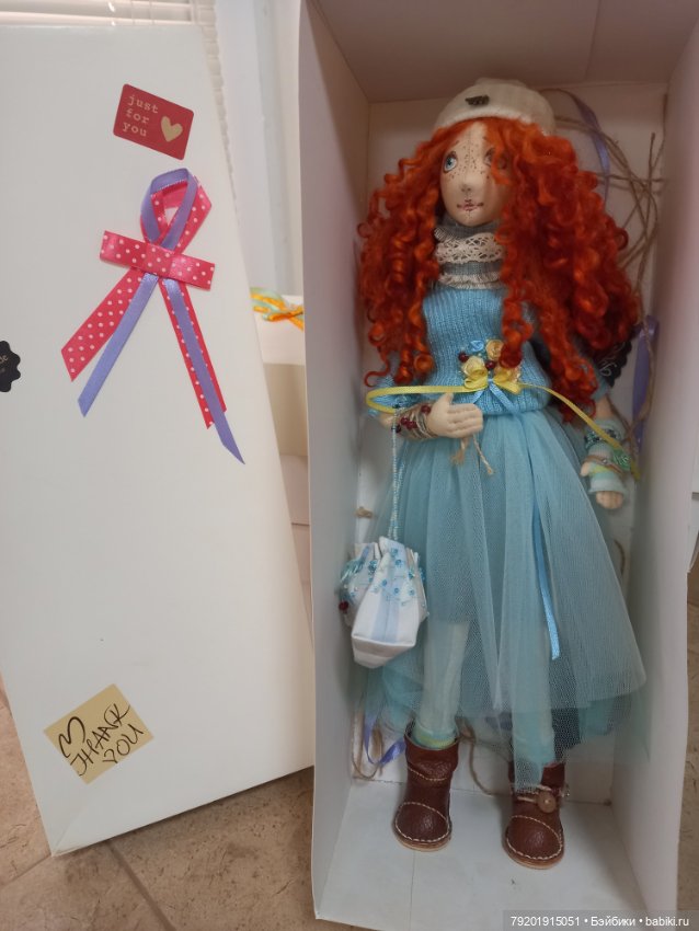Текстильные куклы — Авторские куклы (фото 6)
