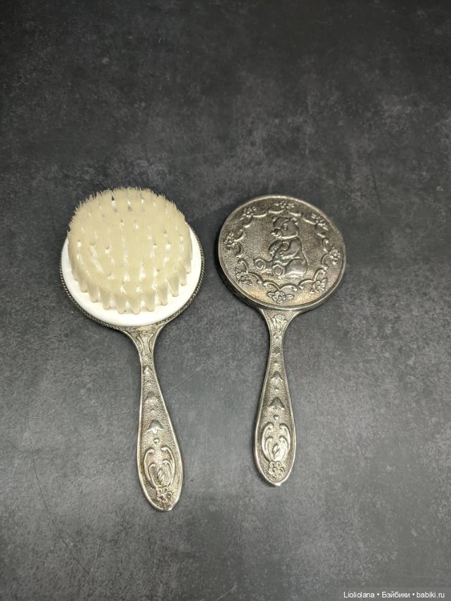 Щётка для волос+зеркало. Набор аксессуаров (фото 3)