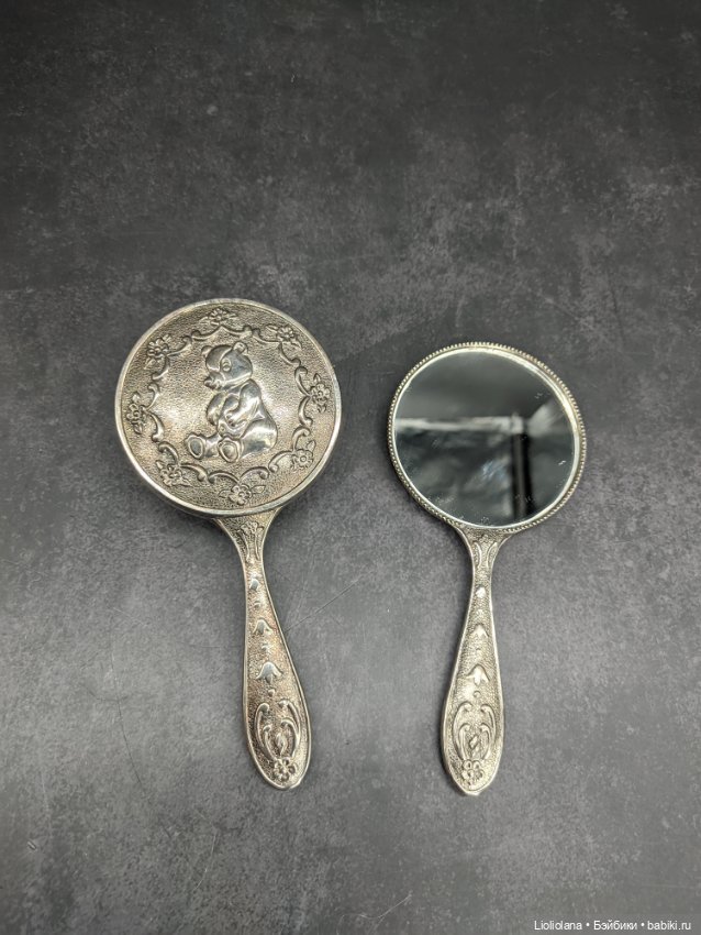 Щётка для волос+зеркало. Набор аксессуаров (фото 4)