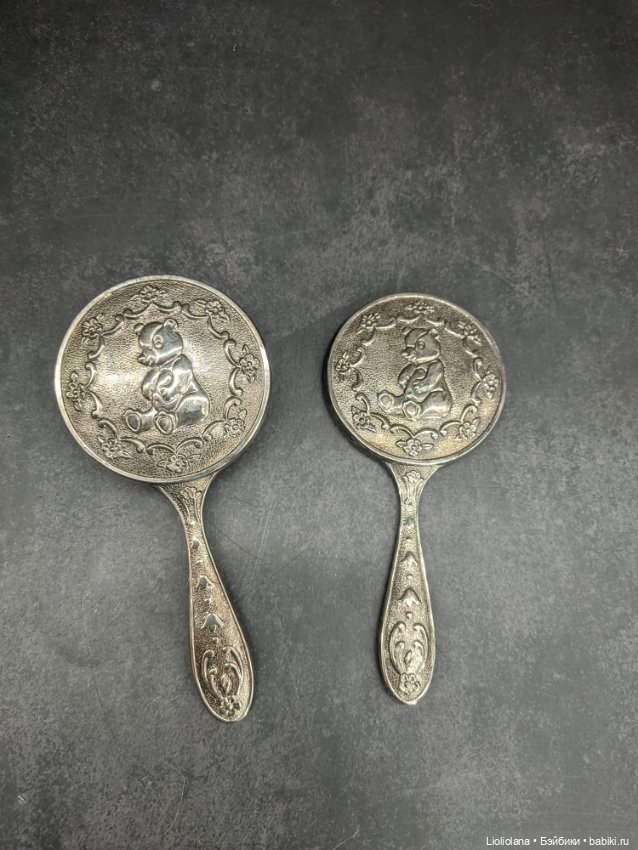 Щётка для волос+зеркало. Набор аксессуаров (фото 2)