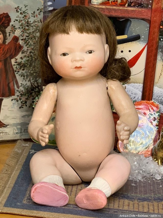 Антикварная немецкая коллекционная кукла Bye-lo Baby by Grace S. Putnam (фото 7)