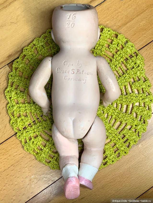Антикварная немецкая коллекционная кукла Bye-lo Baby by Grace S. Putnam (фото 9)