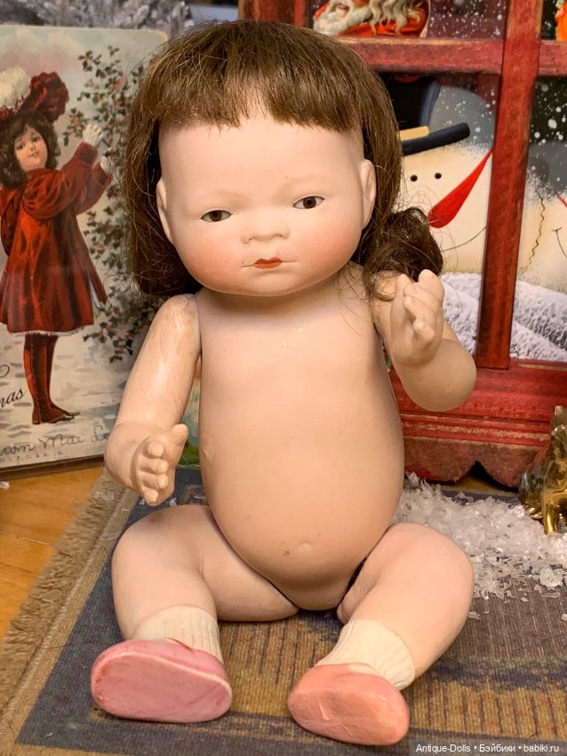 Антикварная немецкая коллекционная кукла Bye-lo Baby by Grace S. Putnam (фото 5)