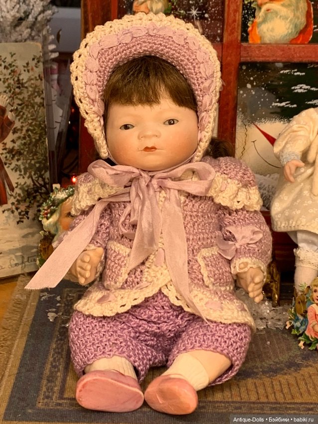 Антикварная немецкая коллекционная кукла Bye-lo Baby by Grace S. Putnam (фото 4)