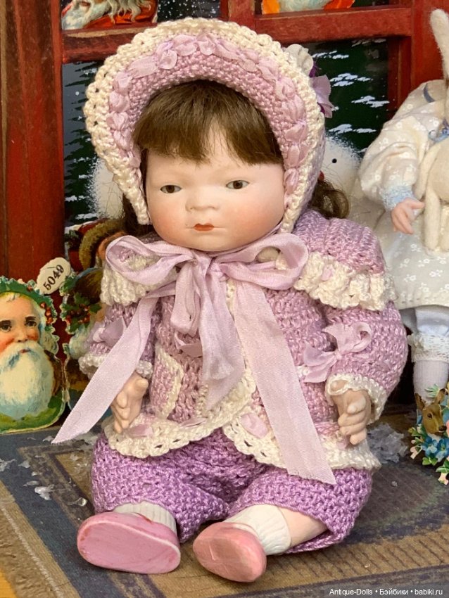 Антикварная немецкая коллекционная кукла Bye-lo Baby by Grace S. Putnam (фото 2)