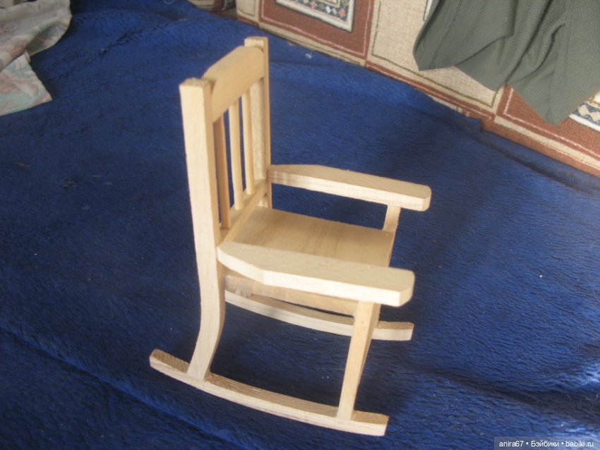 Деревянная и фанерная кукольная мебель для игры и творчества (фото 5)