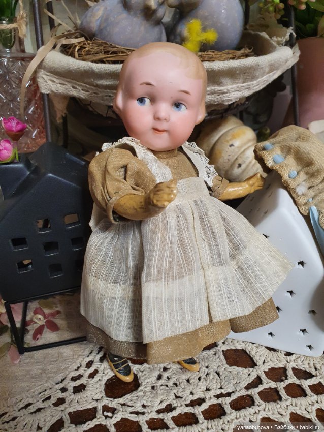 Антикварная малышка Гуглик Арманд Марсель 210, рост 17 см (фото 3)