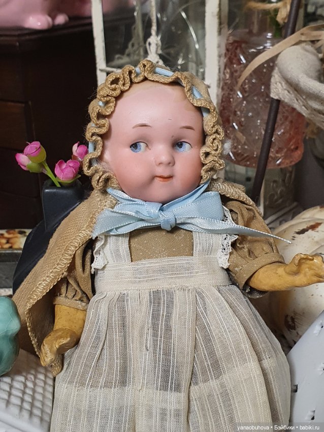 Антикварная малышка Гуглик Арманд Марсель 210, рост 17 см
