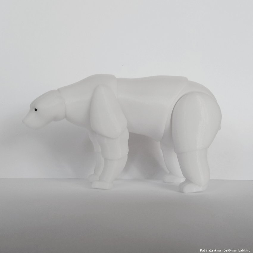 Белый медведь BJD — Куклы BJD