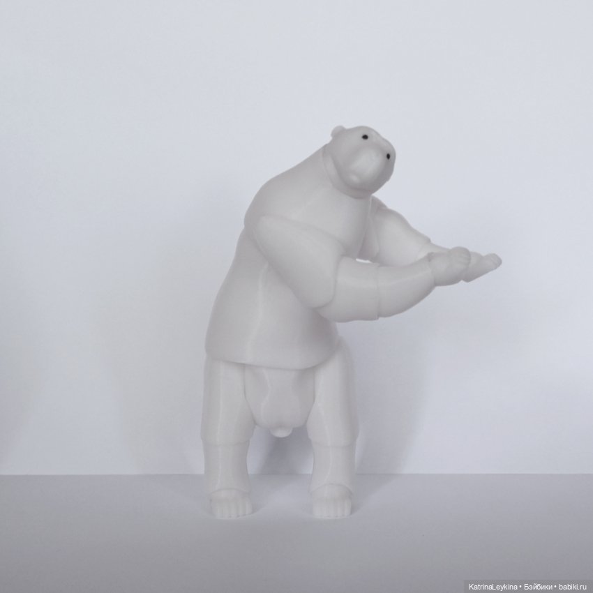 Белый медведь BJD — Куклы BJD