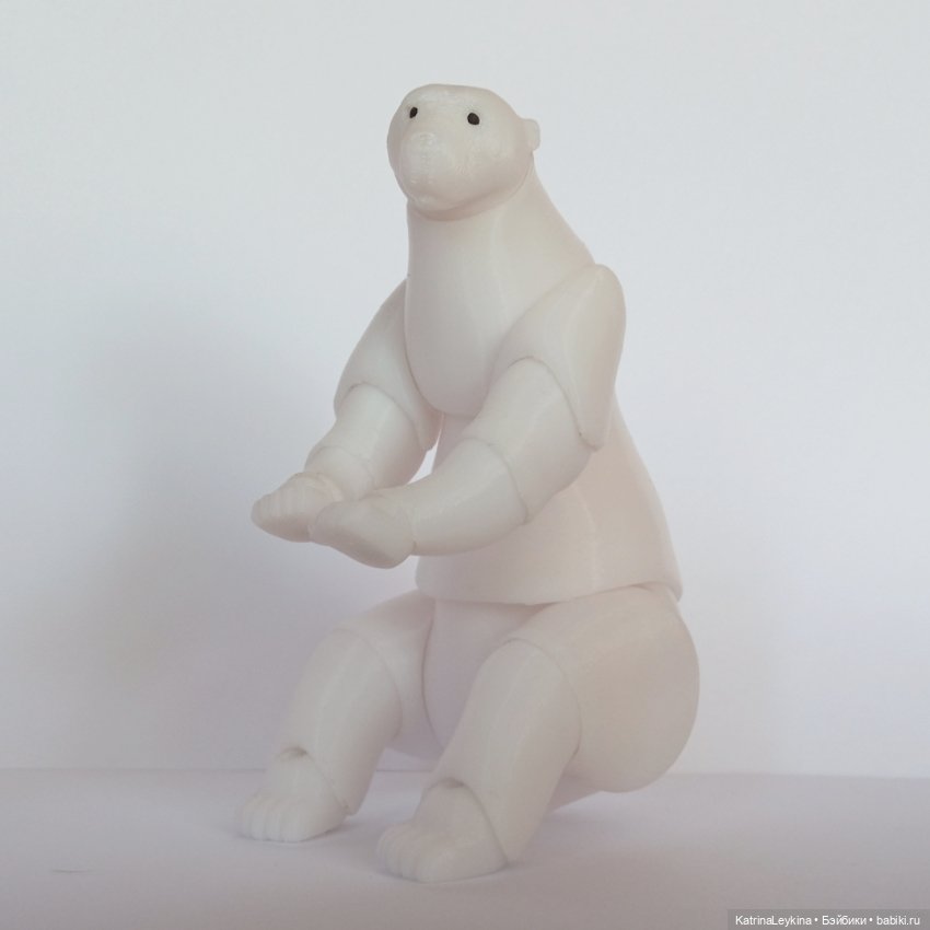 Белый медведь BJD — Куклы BJD (фото 6)